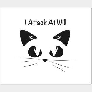 I Attack At Will Posters and Art